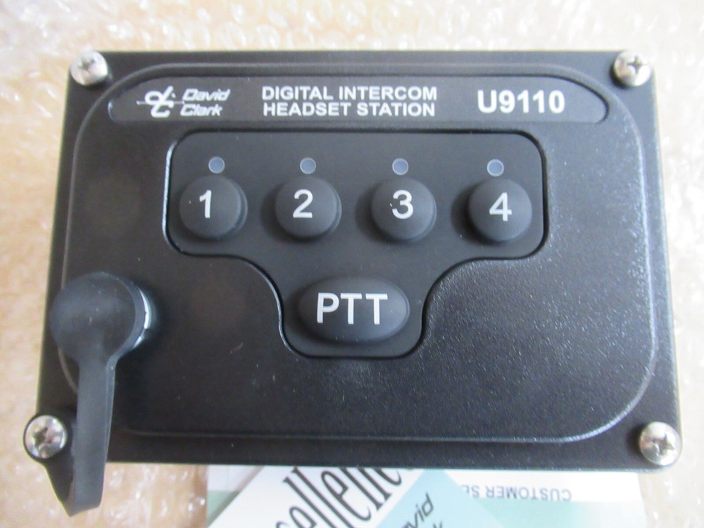 David Clark 44001G-01 U9110 Digital Intercom Headset Station