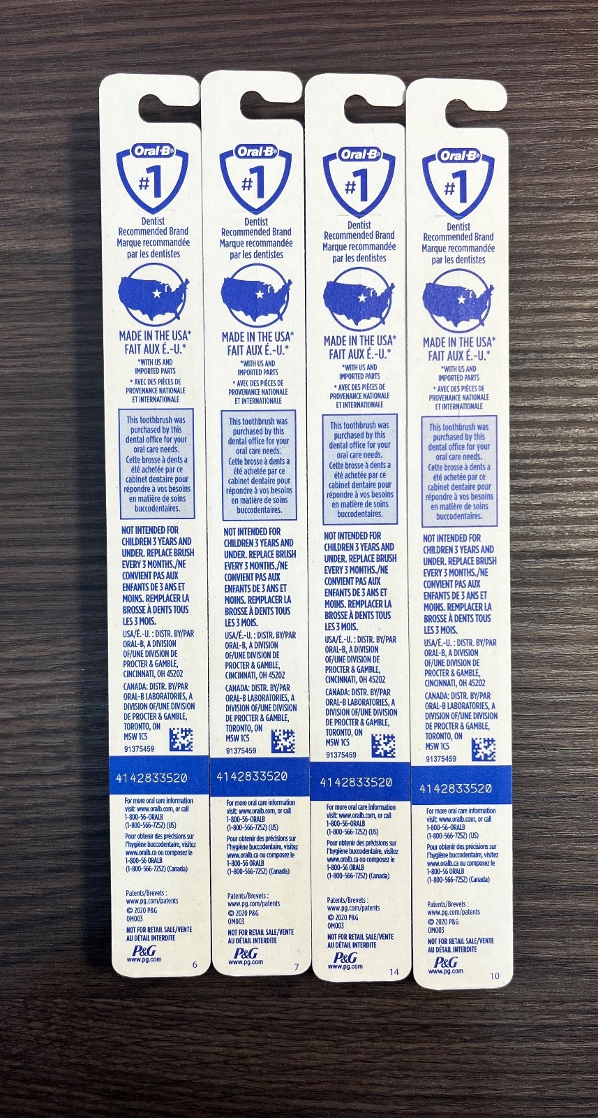 Oral-B Indicator 35sft Soft Adult Manual Toothbrushes Assorted Colors- 4 Count