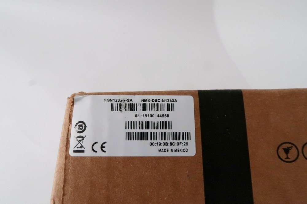 AMX Video Over IP Decoder Model: NMX-DEC-N1233A