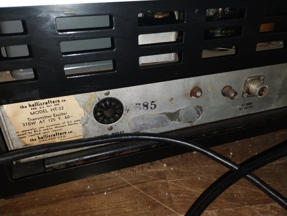 Hallicrafters Ht-32 Ham Transmitter