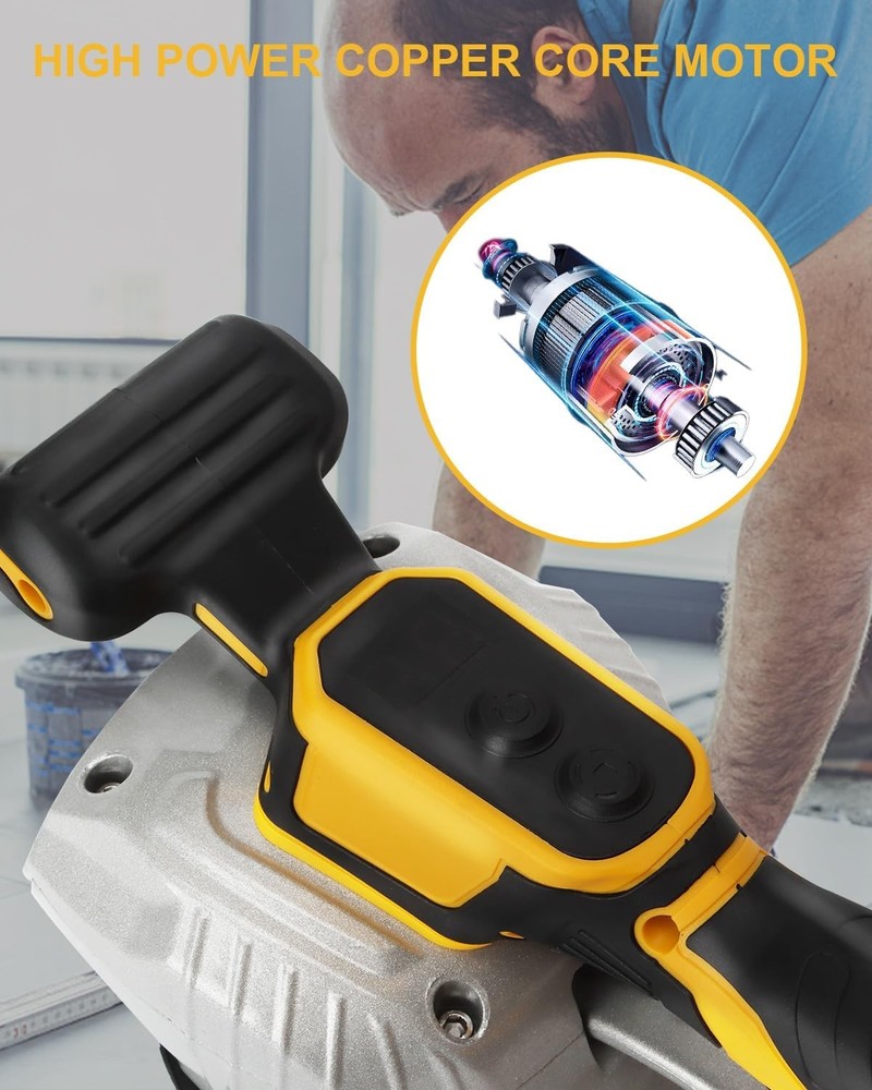 Tile Vibration Leveling Machine for Dewalt 20V Battery, Cordless Tile Vibration