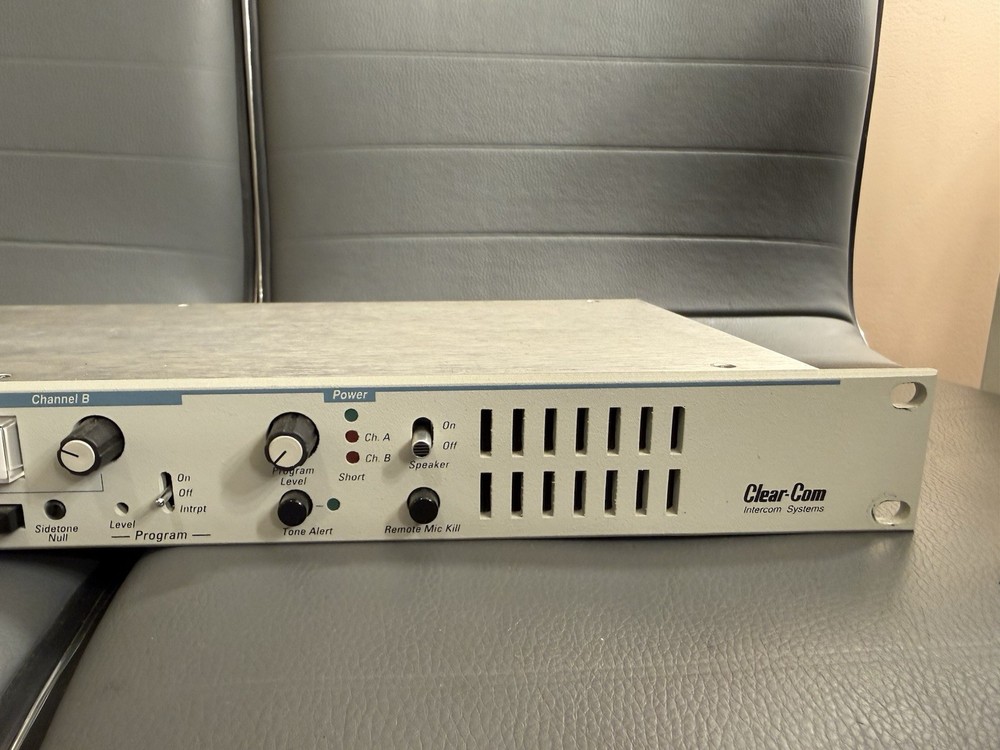Clear-com PL Pro MS-232 Main Station 2 Channel Intercom, (1) Unit