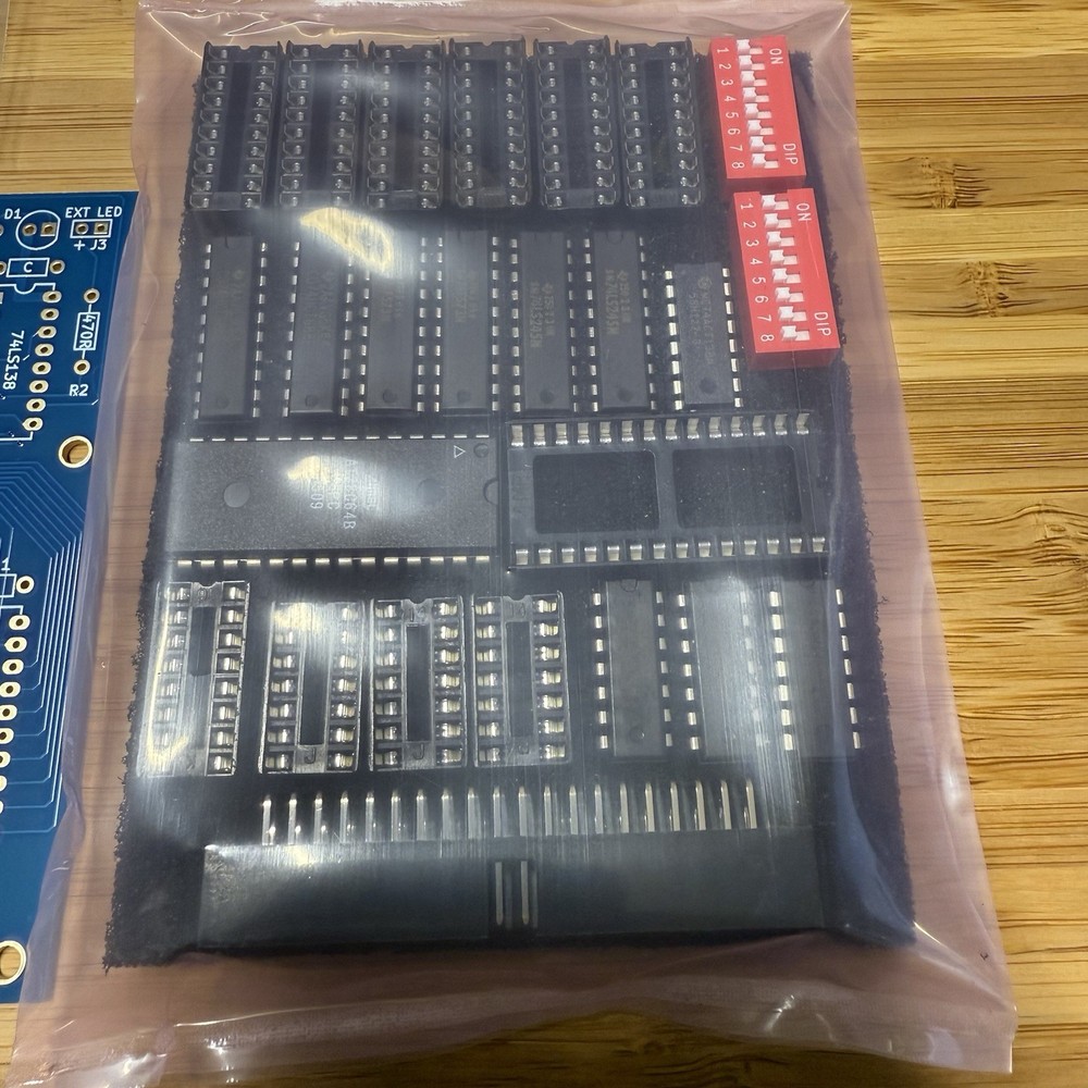 XT-IDE ISA 8-Bit IDE Controller DIY Kit XTIDE Including Bracket & Sockets