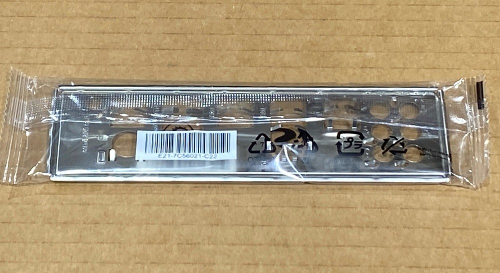 MSI E21-7C56021-C22 I/O Shield New