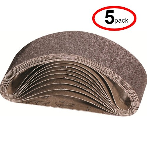 Sait 55346 - 3"x 21" 100g Sanding Belt - (5Pack)