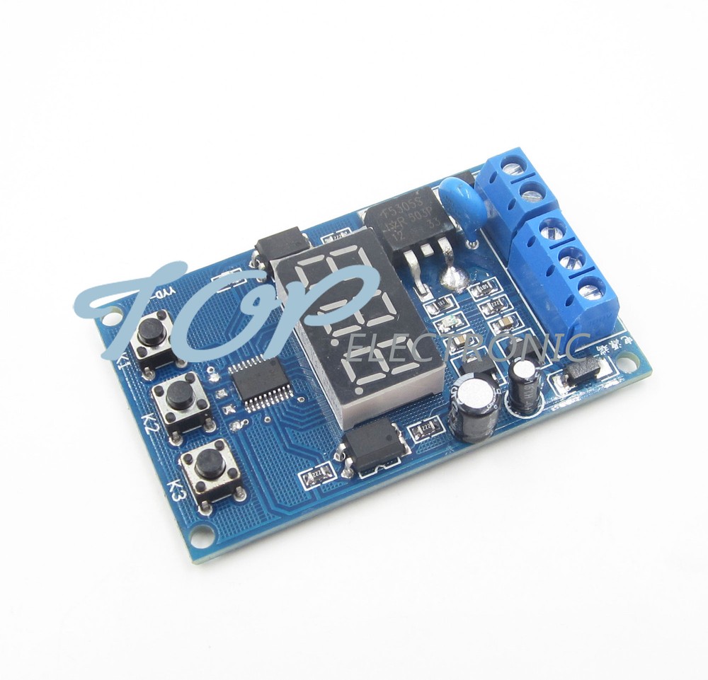 Trigger Cycle Timer Delay Switch Circuit Control Board MOS FET Driver Module