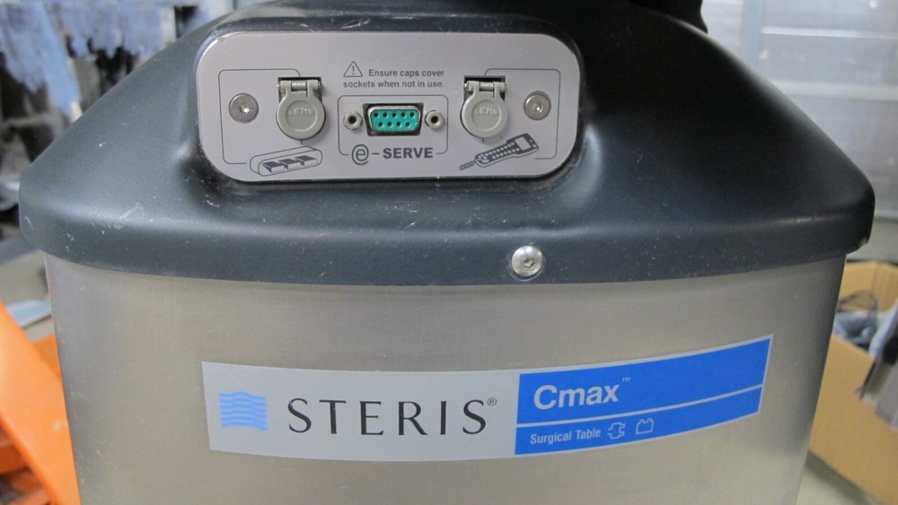 Steris CMAX Surgical OR Table with Hand Control and Imaging Flouro Extension