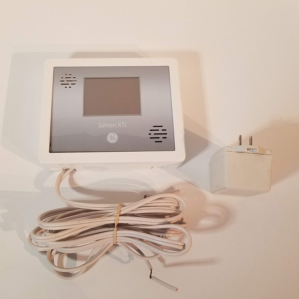 GE Simon XTi Security System, 600-1054-95R-12, Interlogix, with AC Power Cable
