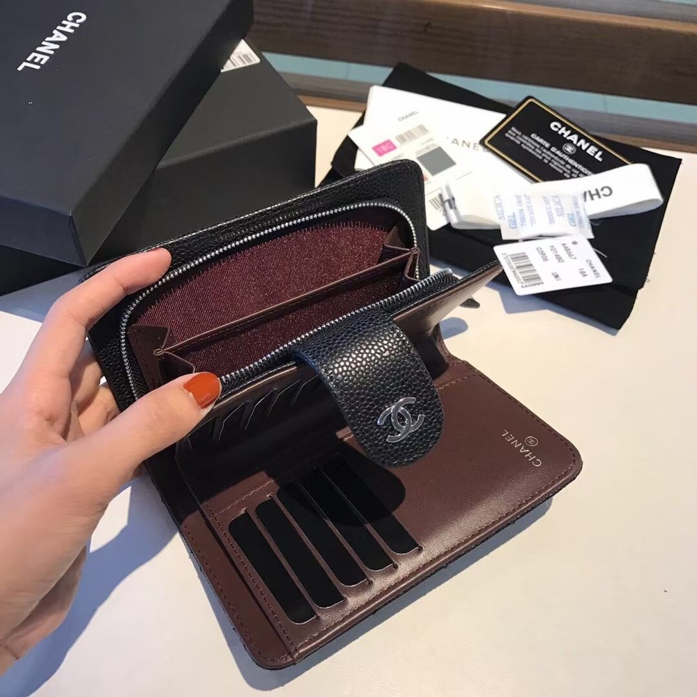 chanel money wallet