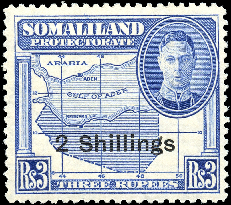 Somaliland Protectorate Scott #125 MH F+ Stamp
