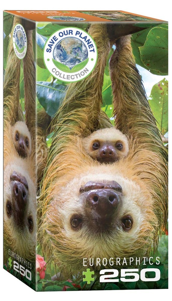 EuroGraphics Sloths 250-Piece Puzzle