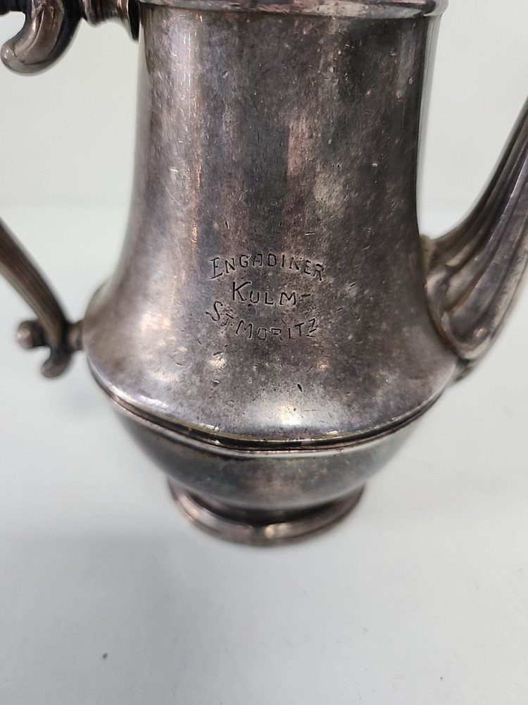 Antique Christofle Silver Plated Coffee Pot