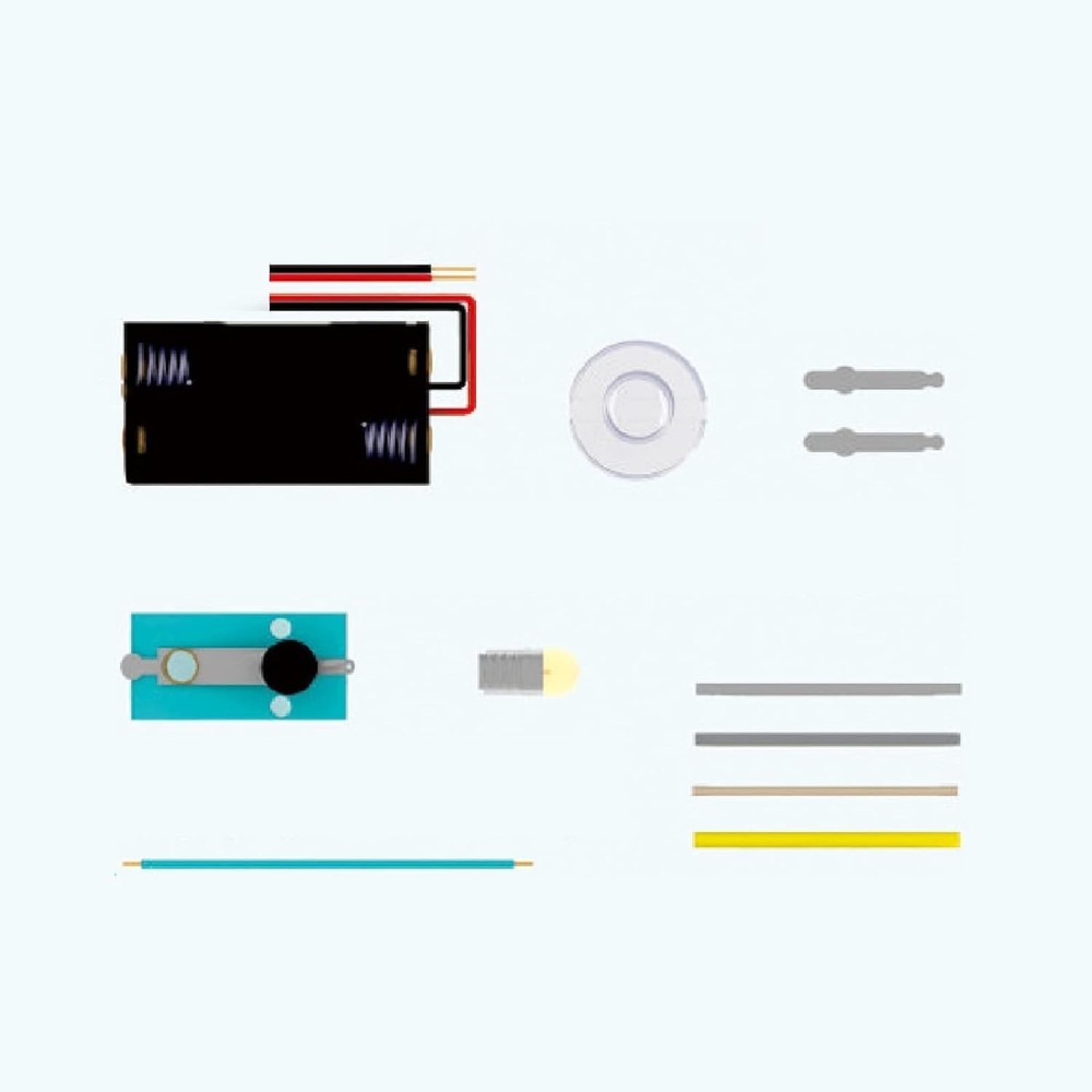 1 Pc Electrical Circuit Experiment Kit, Small Bulb Lights Up Kit Basic