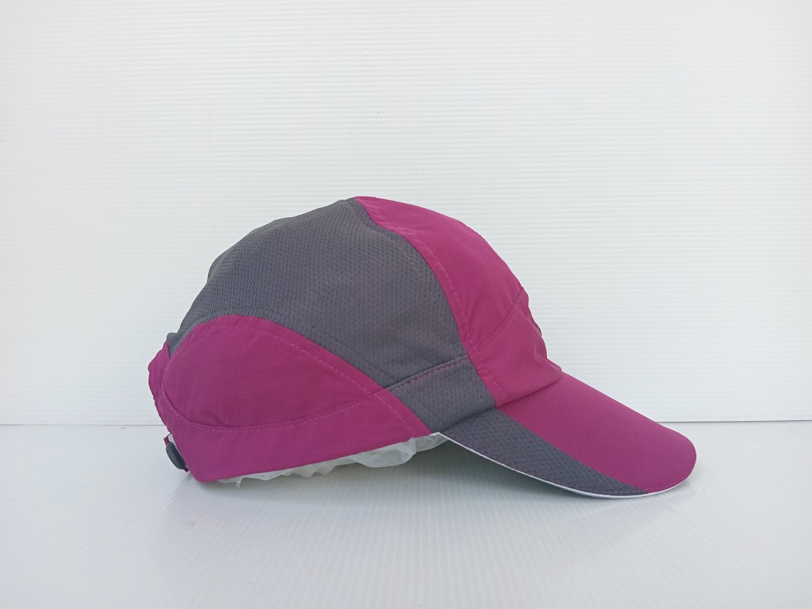Nike DRI-FIT Cap Hat 2 Colorful Magenta-Gray Mesh/Swoosh Flower