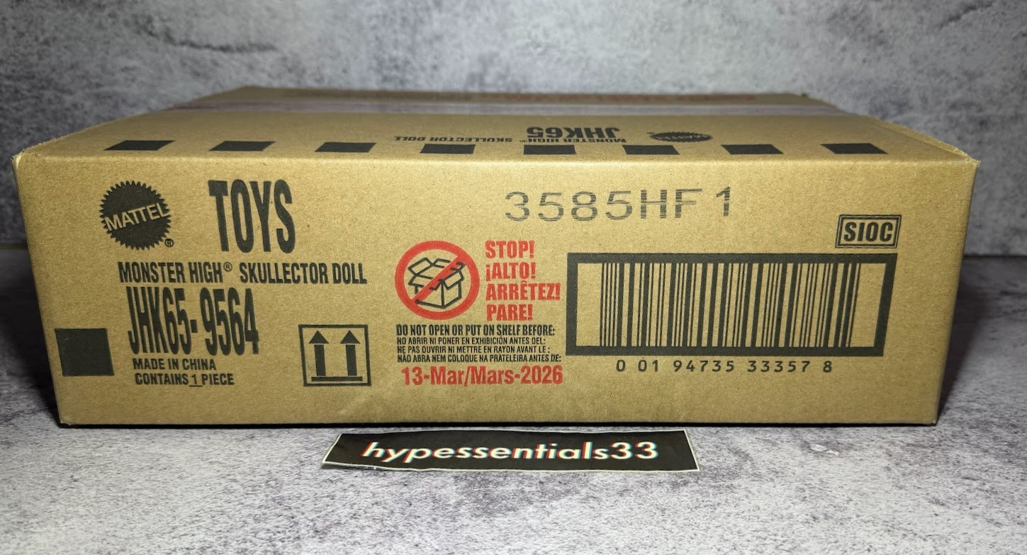 Mattel Monster High Skullector Coraline Doll with Cat JHK65 - New. In Hand