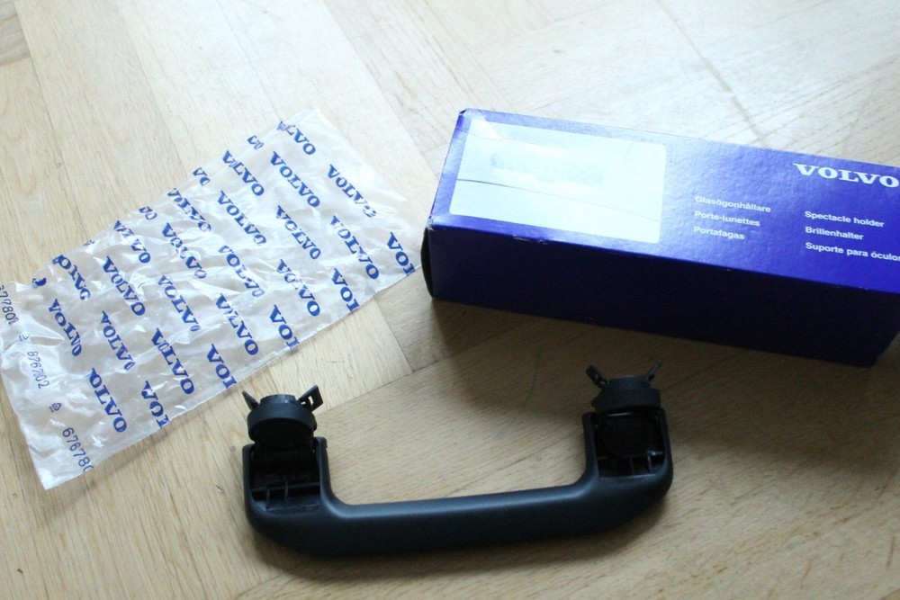Volvo handle holder spare part bracket black