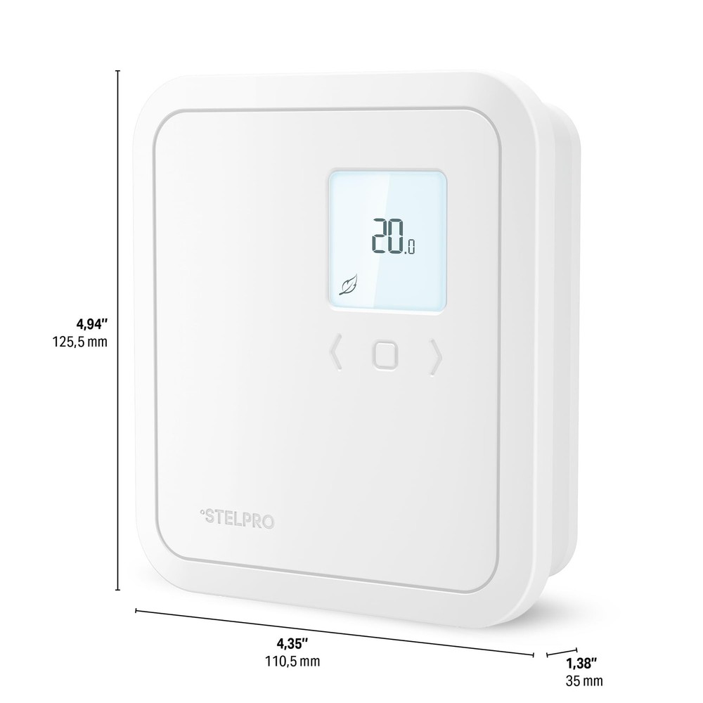 Stelpro Non-Programmable Electronic Thermostat for Baseboards and Convectors,...