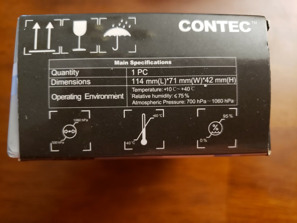 CONTEC OLED CMS50NA Pulse Oximeter SpO2 and PR Value Waveform Blood
