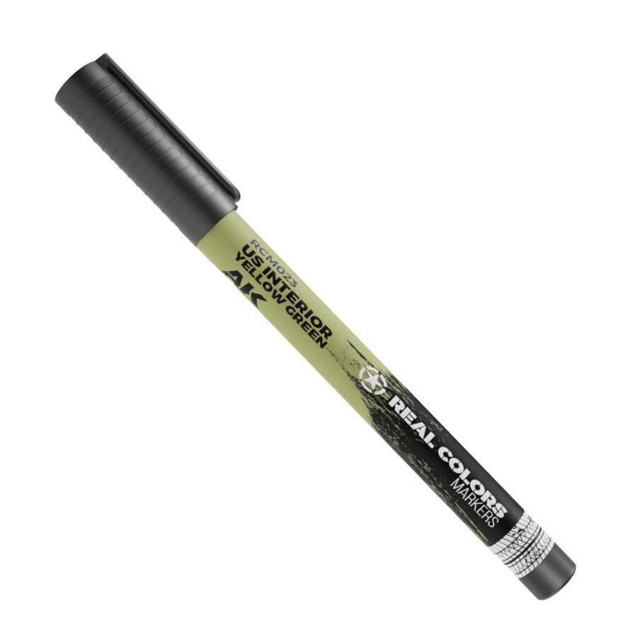 AK Real Colours Marker - US Interior Yellow Green (acrylic)