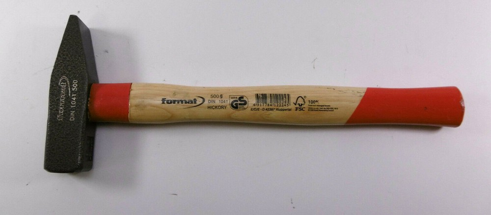 Format Locksmith Hammer 500g | DIN 1041 | Hickory Handle