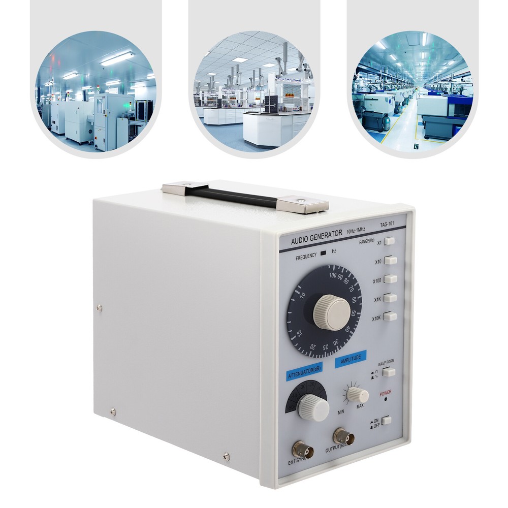 Low Frequency Signal Source 6-Stage Output Attenuator Audio Signal Generator