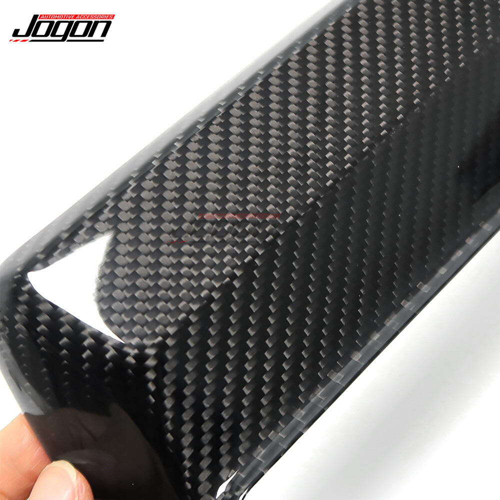 Carbon Console Navigation Panel Trim Decor For C8 Corvette Stingray Z06 Z51 20+