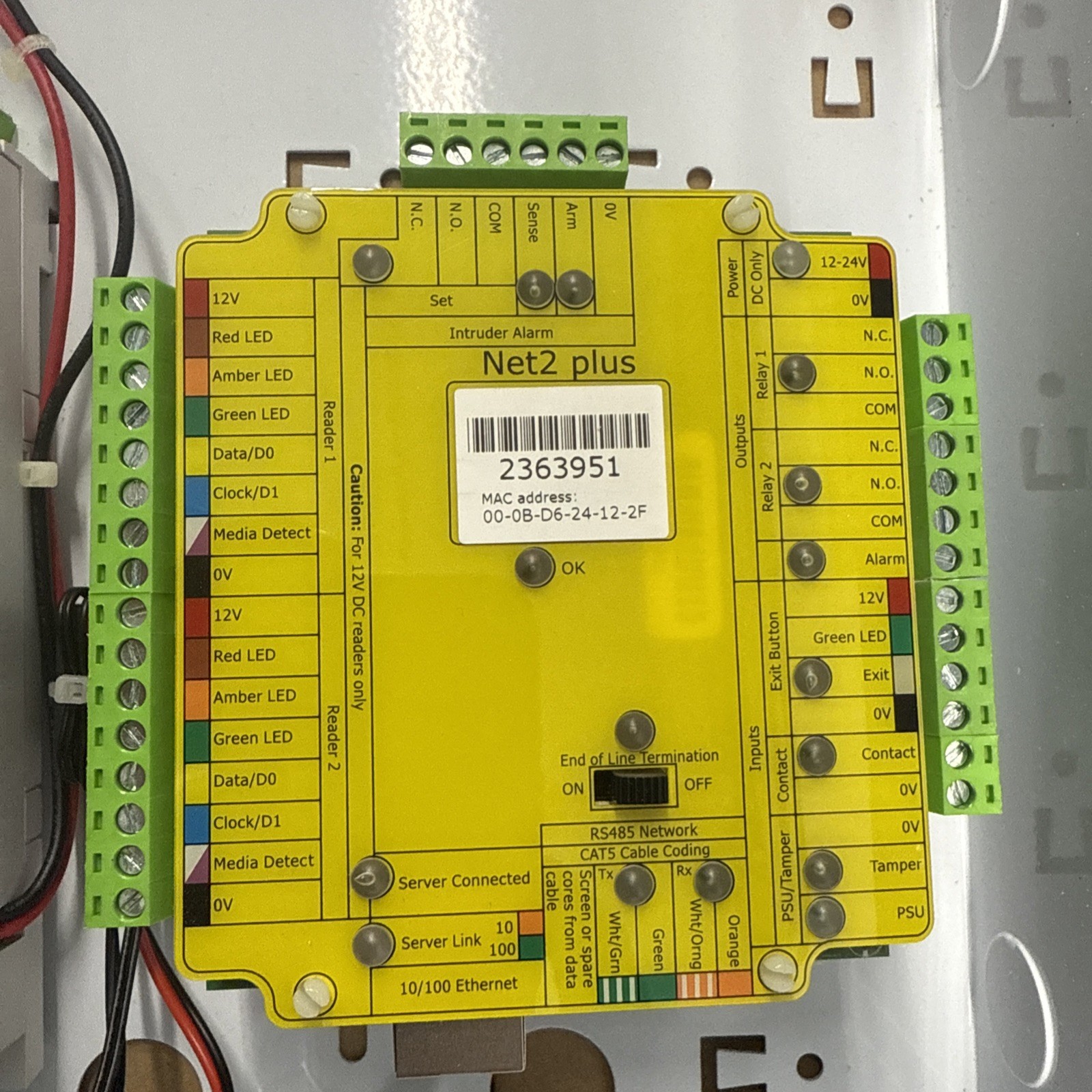 PAXTON | Net2 Plus Net2 Entry – Control unit