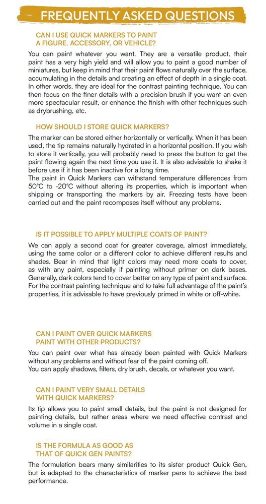 AK INTERACTIVE QUICK MARKERS FULL CHOICE! (single and sets)