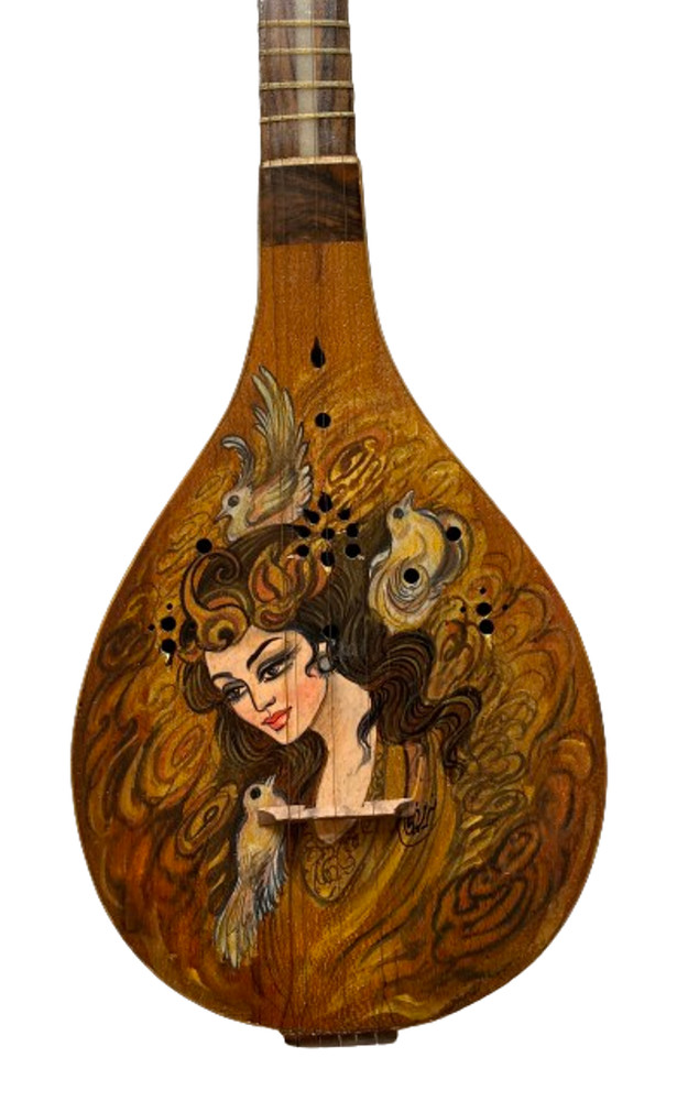 Persian Setar (Rawan Kok) With Hard case سه تار روان کوک