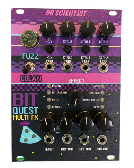 Dr. Scientist Sounds BitQuest Multi-Effect Eurorack Synth Module