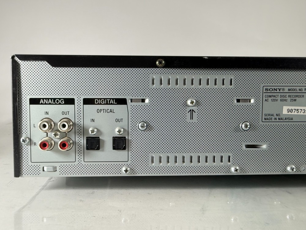 Sony RCD-W500C 5 CD Changer & CD Recorder Player