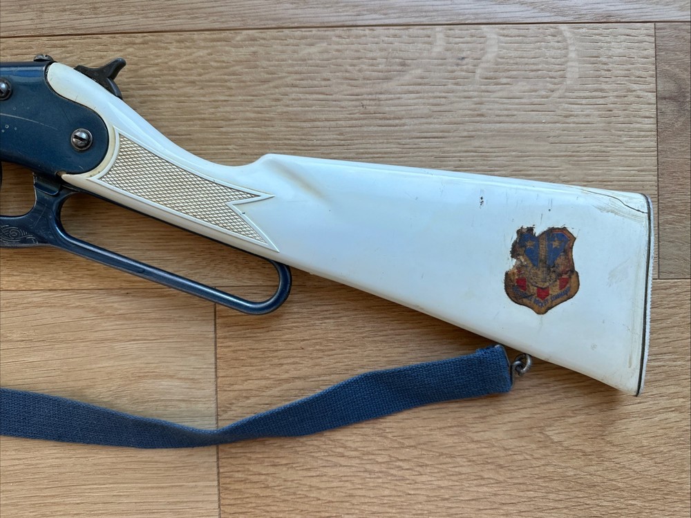 Vintage Daisy Model 110 Air Force Rocket Command BB Gun c1959. Original & Works!