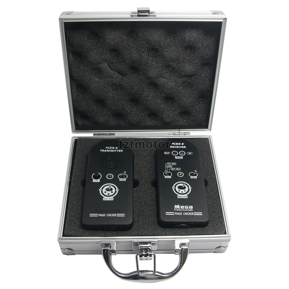 PC218 Phase Polarity Tester Checker Audio Speaker Micro Sound Phase Detector