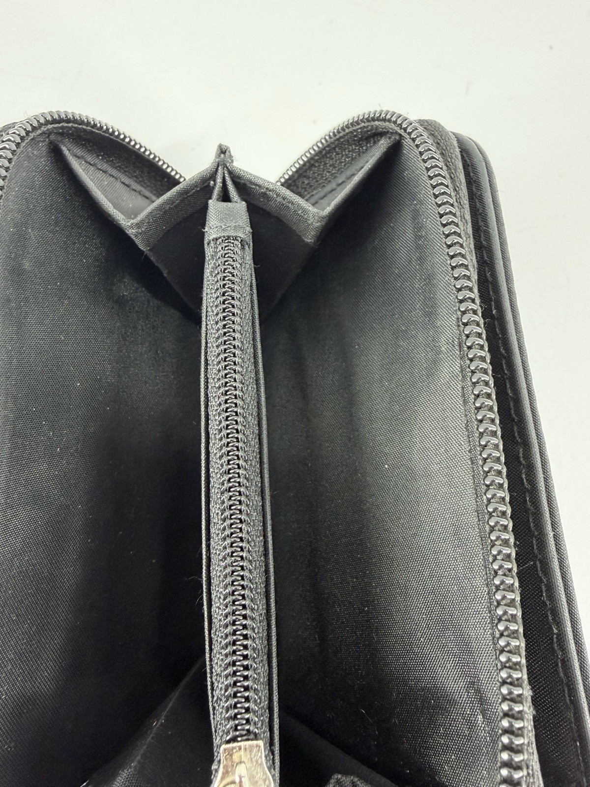 Vintage Disney Tinkerbell Small Black Cloth Wallet (see Description)