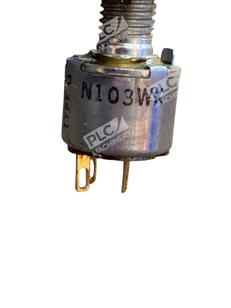 Allen-Bradley N103WK Type G Single-Turn Potentiometer Variable Resistor