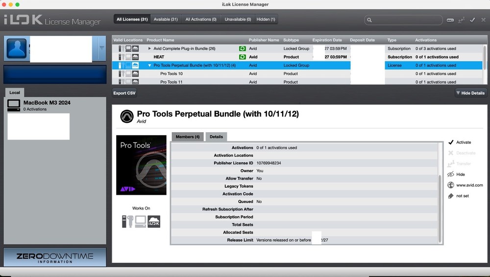 Avid Pro Tools Studio 2026 PERPETUAL Bundle with Behringer UM2 USB Interface