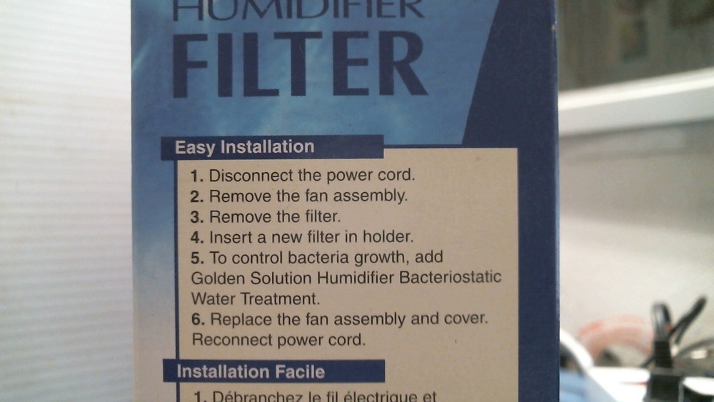 Vista Solution Humidifier Filter - 845T FS