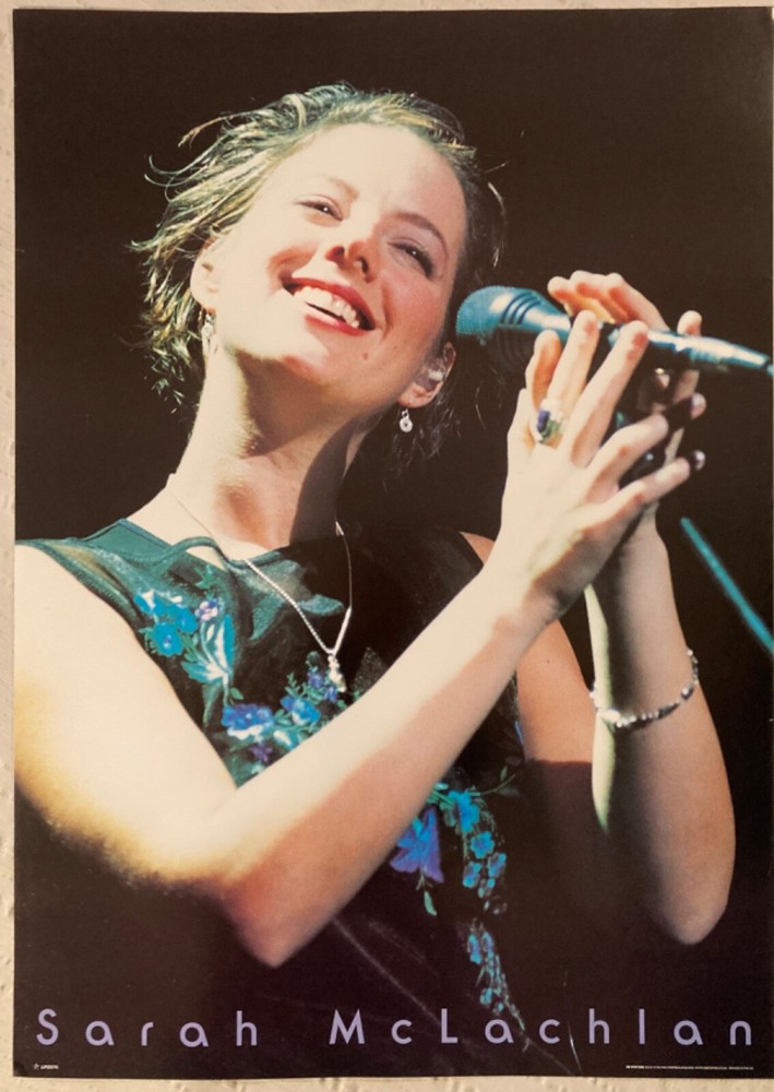 Sarah McLachlan Poster GB England L