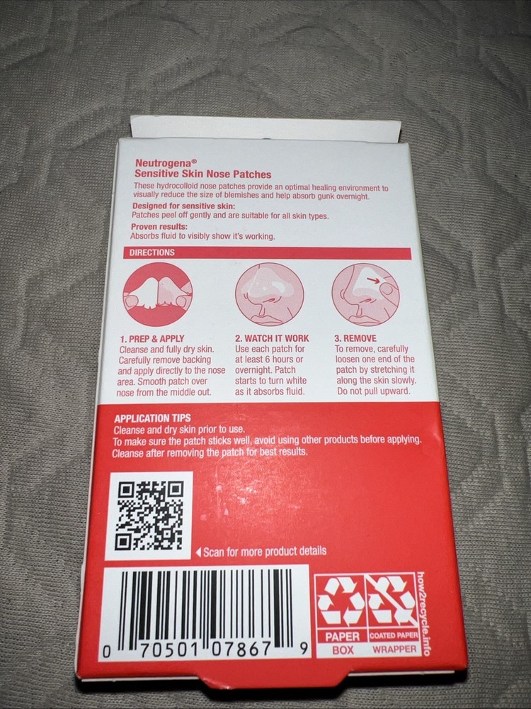 Neutrogena Nose Patch For Sensitive Skin - 10 Ct