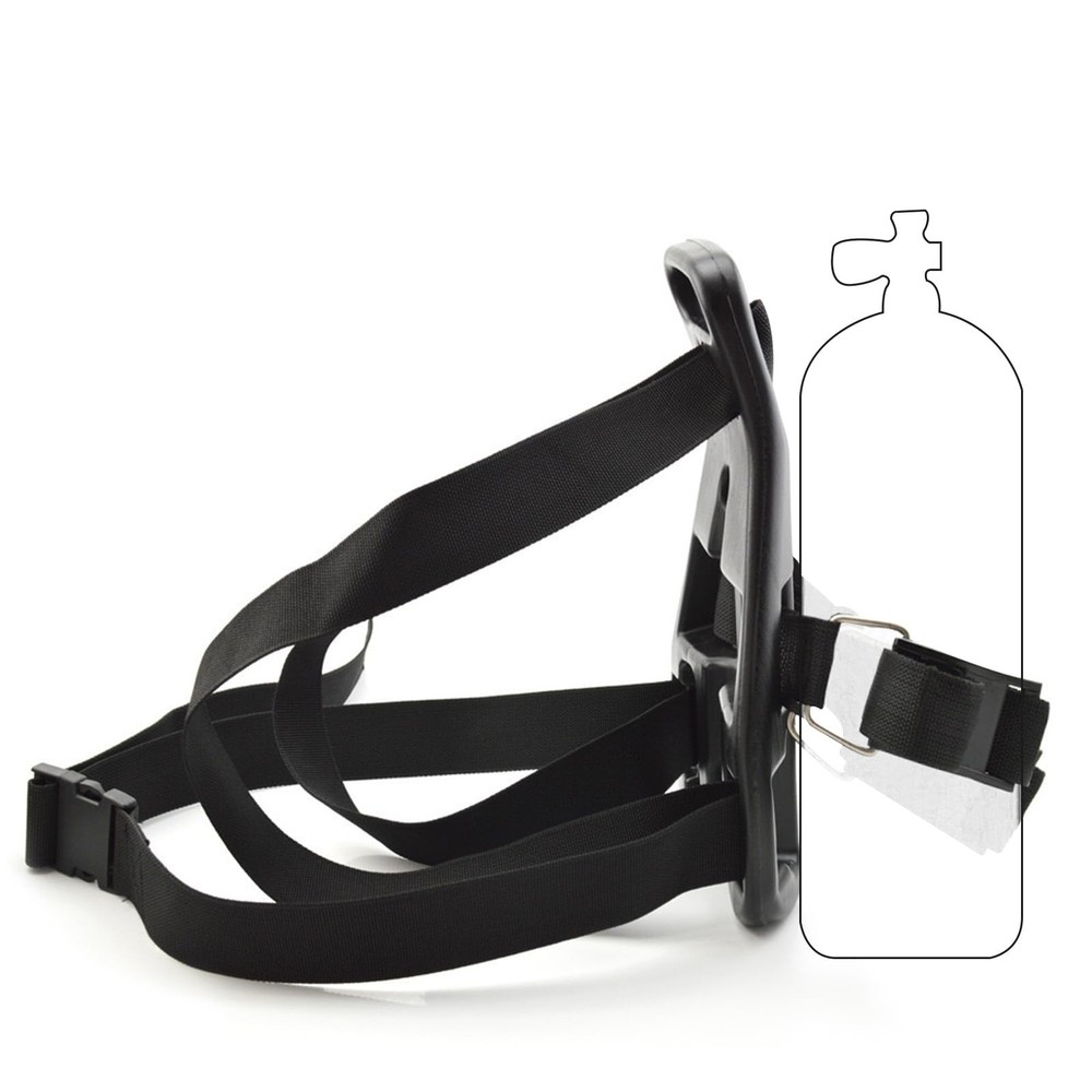 Scuba Tank Holder, Dive Tank Backpack Adjustable Tank Backpack Single Oxygen ...