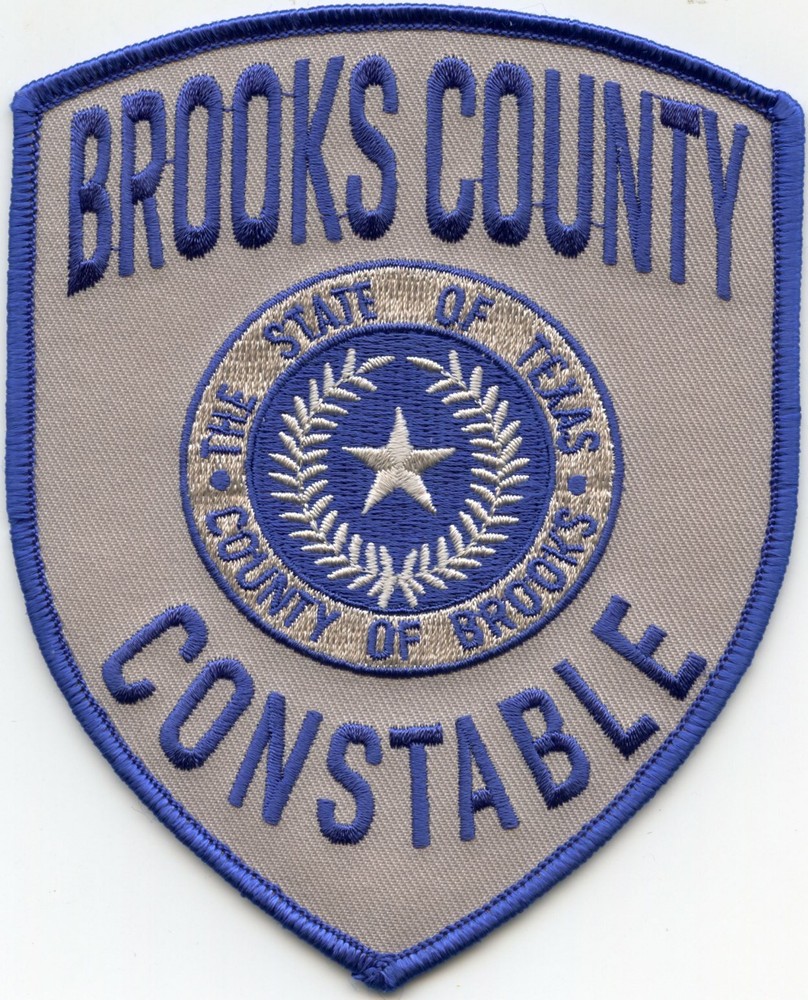 BROOKS COUNTY TEXAS TX CONSTABLE sheriff police PATCH