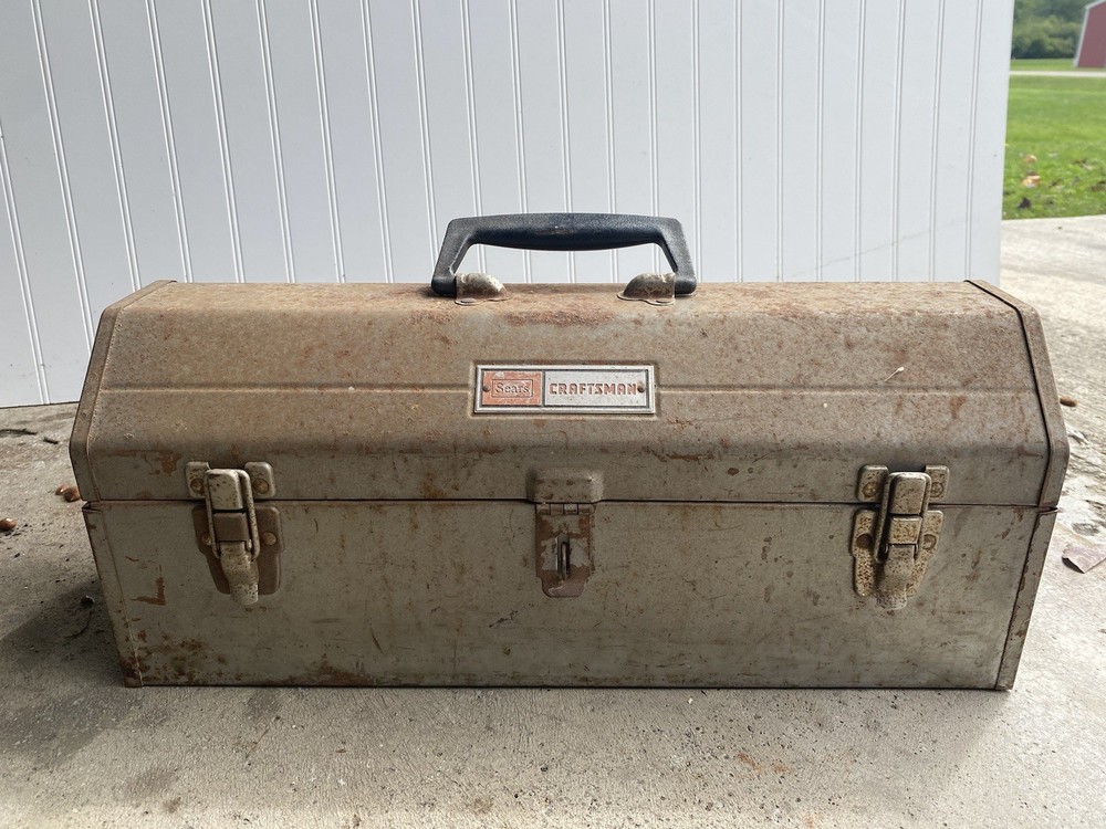 Vintage Craftsman Toolbox