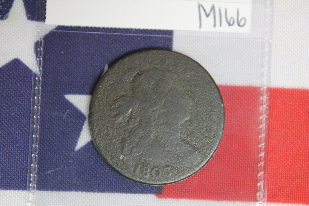 1803 Large Cent - About Good Condition (M166)