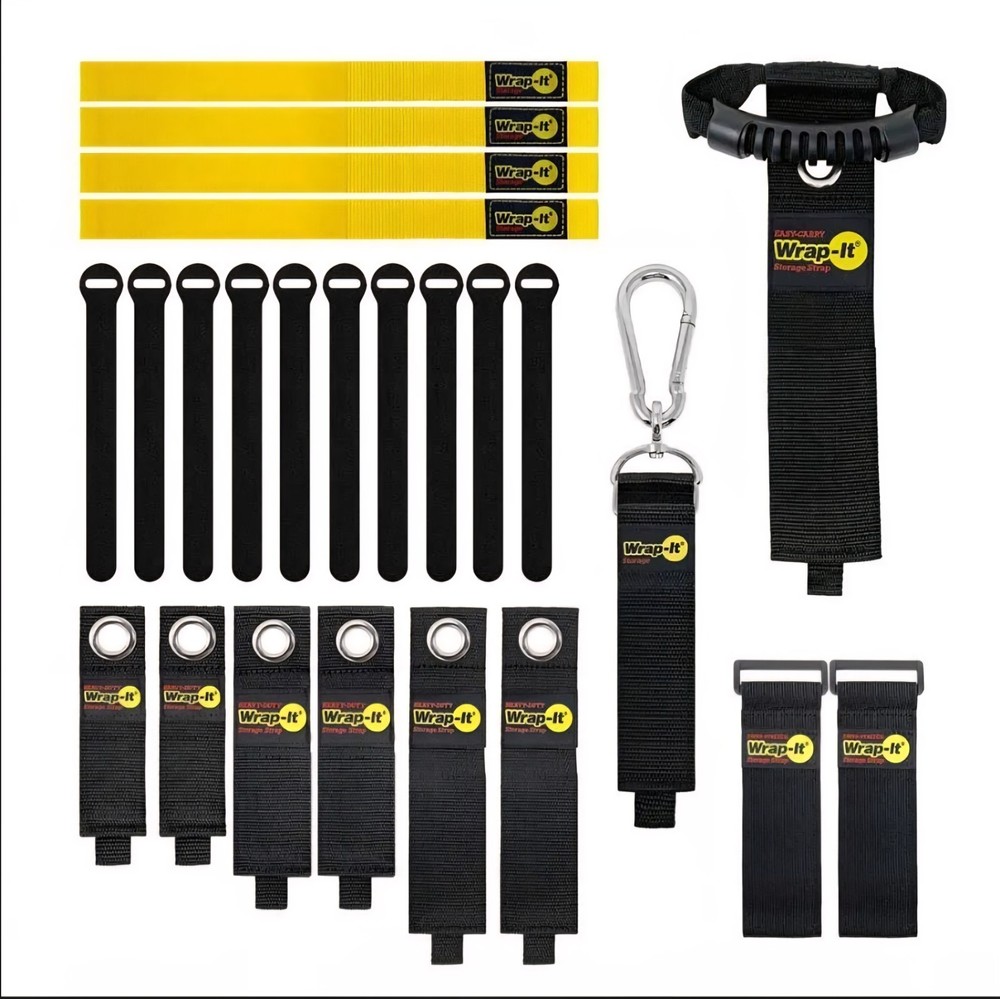 NIB! Get Untangled "Wrap-It Ultimate Organization Pack 24 Piece