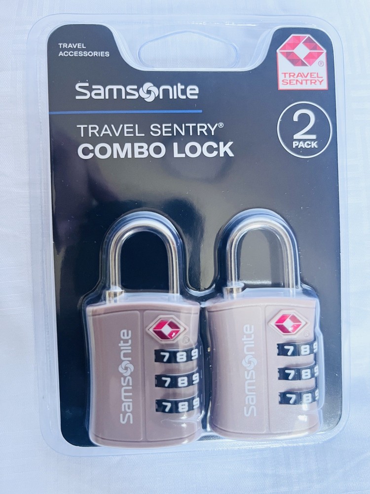Samsonite TRAVEL SENTRY COMBO LOCK 2-Pack