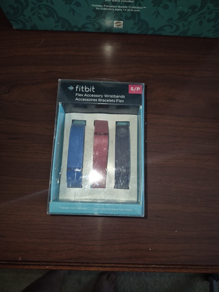 Fitbit Flex Replacement Bands 3-Pack Blue Red Black Interchangeable Clasp S/P