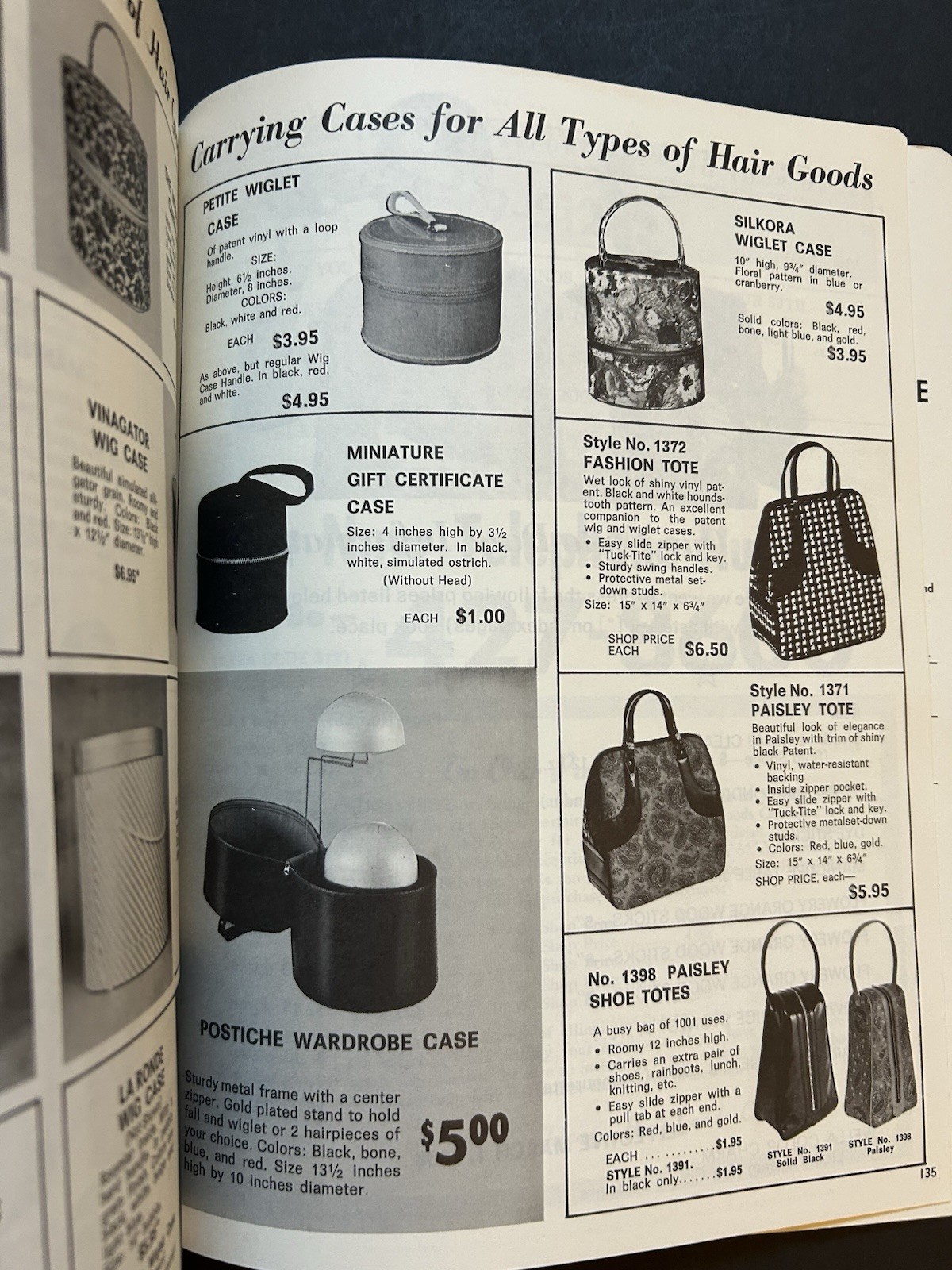 Chicago Hair Goods Catalog SALON Includes African American WIGS Ultra-Sheen