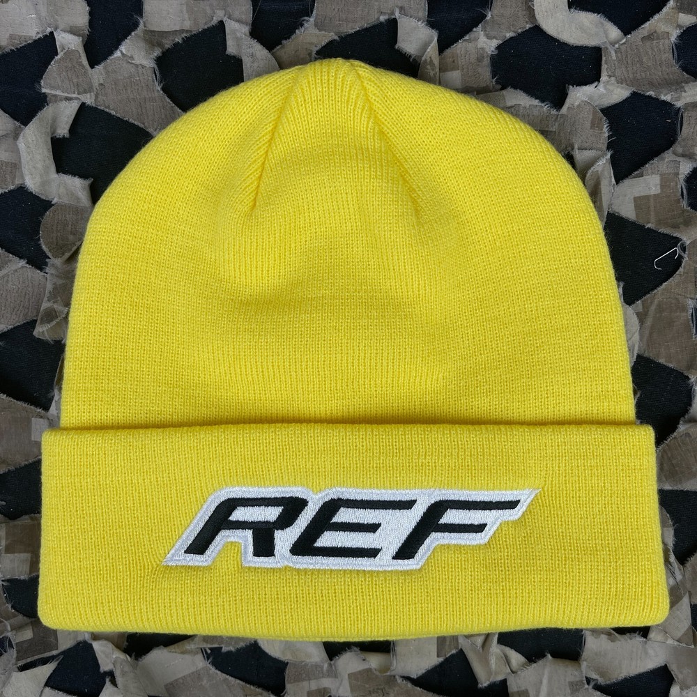 NEW Exalt Referee Paintball Beanie - Yellow