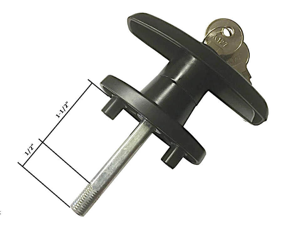 Statewide T Handle Lock - Heavy Duty - Clock Wise