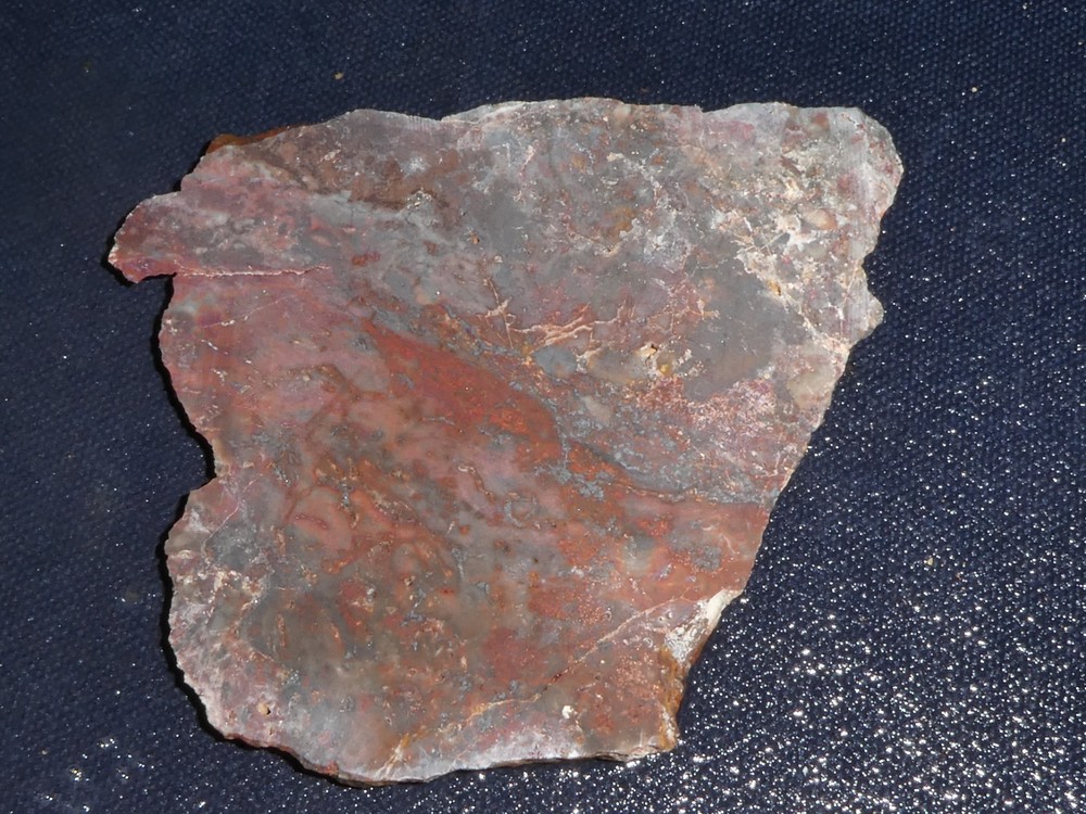 UNKNOWN JASPER SLAB 4 " x 3 1/8" - rough- cabbing - display